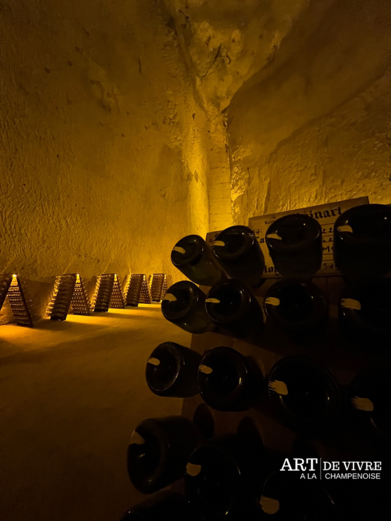 Art de vivre a la champenoise visite caves ruinart