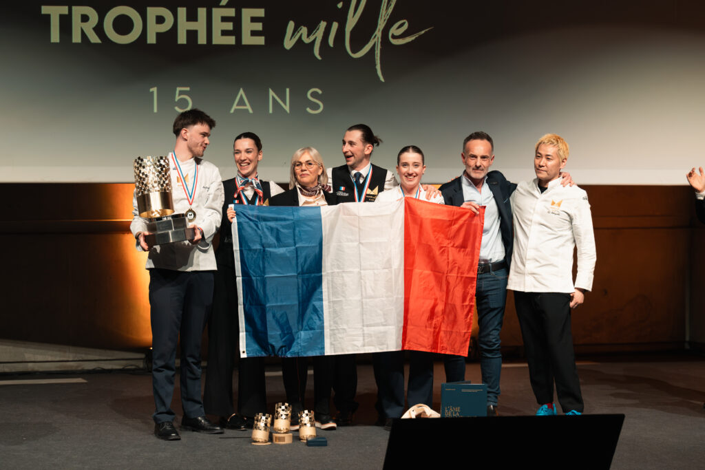 Gagnants 1e service-sommellerie et cuisine-pâtisserie France (