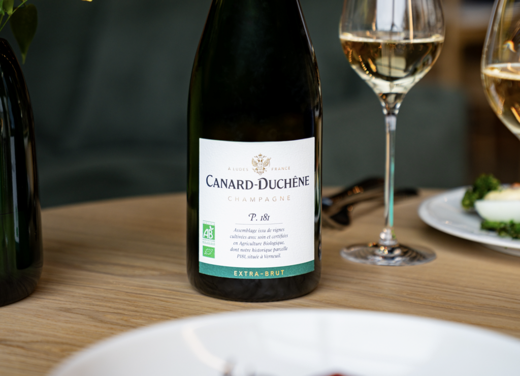 Champagne Canard-Duchêne P181 bio Extra Brut Montagne de Reims
