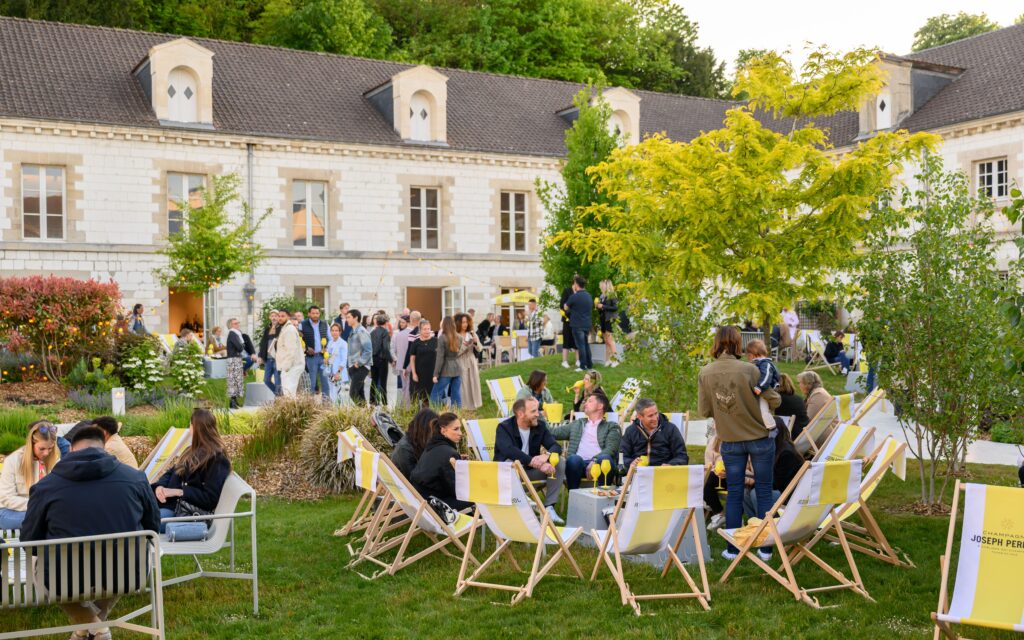 summer party jaune joseph perrier châlons