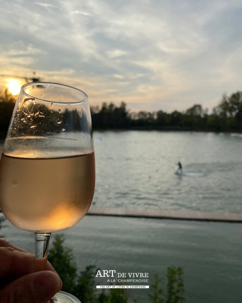 Champagne Wake Park Oiry vin rosé