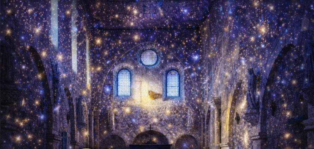 Histoire de lumiere Villers aux noeuds visite immersive