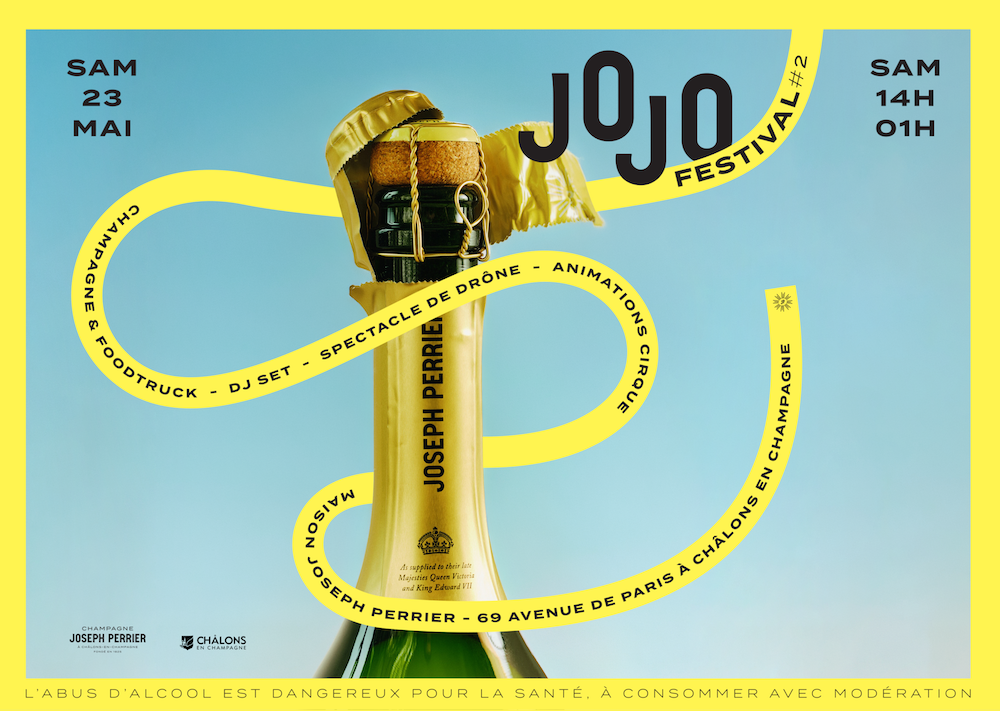 Jojo festival #2 au Champagne Joseph Perrier à Chalôns sur marne