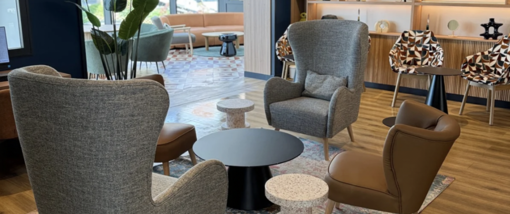 Hotel four Points Sheration reims Cathedrale lobby