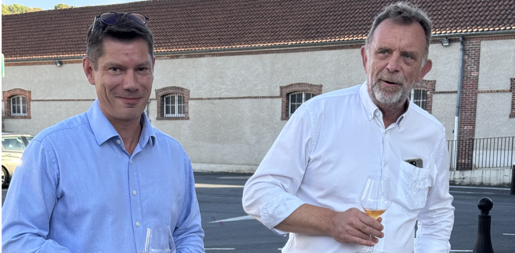 Pierre de Caffarelli et Odilon de Varine chez Gosset