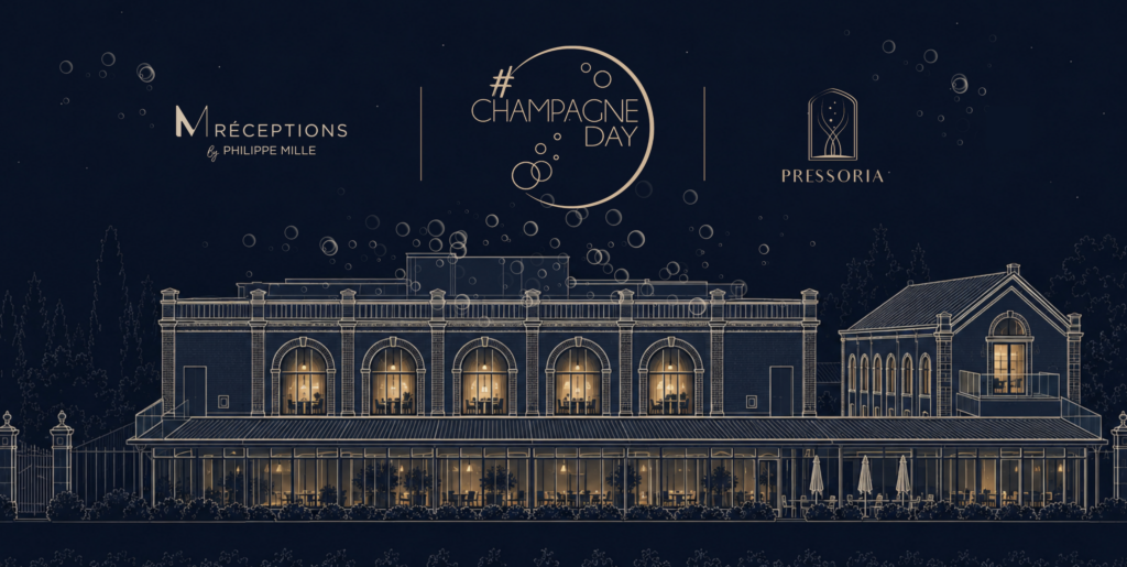 Champagneday x pressoria x Philippe Mille